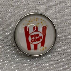 POPCORN - Snap Button Charm - 18mm/20mm - Made in the USA